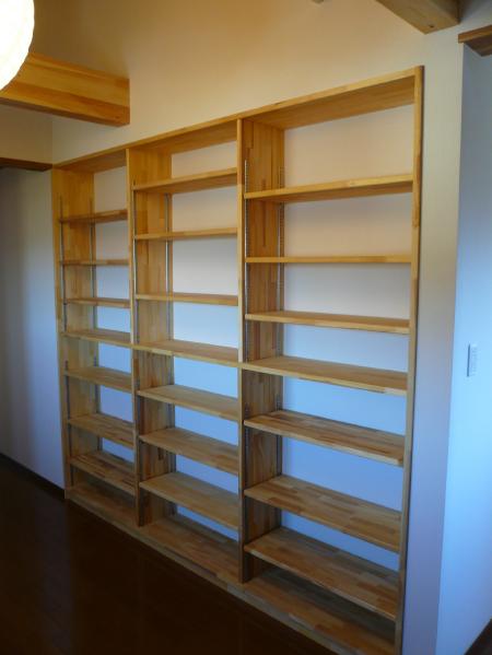 こちらの収納棚は、機能性だけでなくデザイン性も高いものをご用意しました。　岐阜県可児市